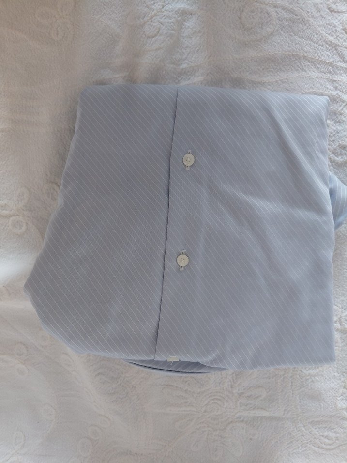 Gri Kısa Kollu Regular Fit İş Gömleği - Görsel 2