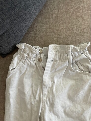 kadın beyaz pantolon - Görsel 2
