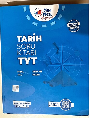 yeni nesil yayıncılık tyt tarih soru bankası