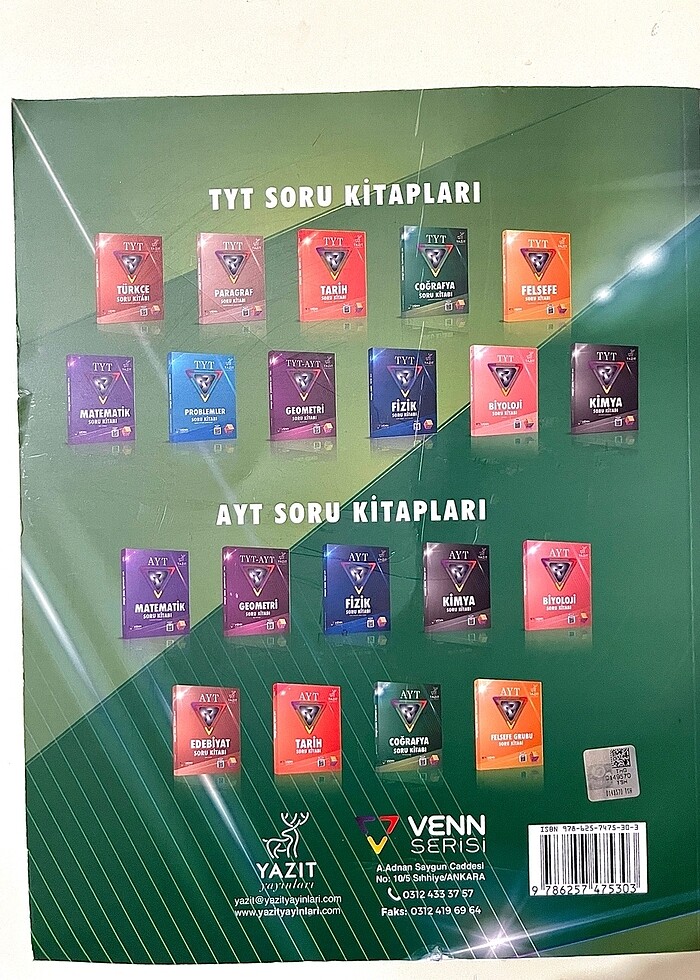 yazıt yayıncılık ayt coğrafya soru kitabı - Görsel 2