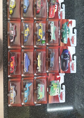 Çeşitli Disney Cars Oyuncak Arabalar Seti - Görsel 2