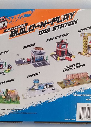 Maisto Renkli Oyuncak Araba ve Benzin İstasyonu - Görsel 2