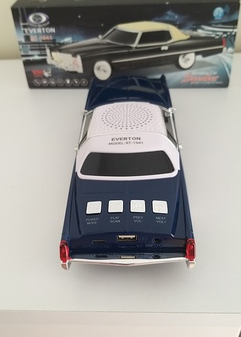 Parlak Mavi Oyuncak Araba Everton - Görsel 3