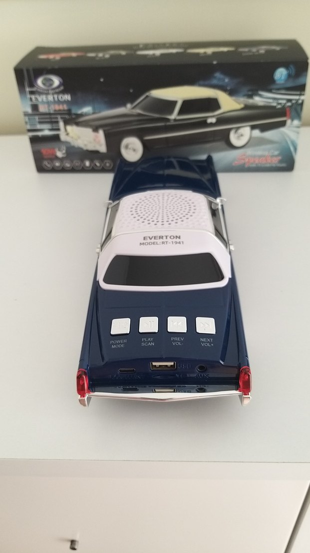 Parlak Mavi Oyuncak Araba Everton - Görsel 3