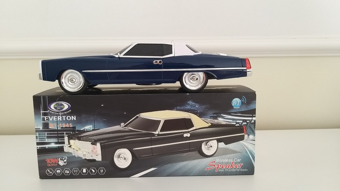 Parlak Mavi Oyuncak Araba Everton - Görsel 2