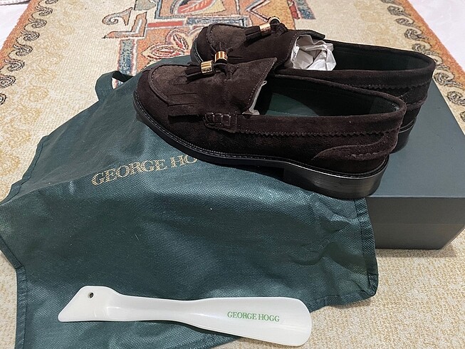37 Beden George Hogg Loafer Acı kahve 37