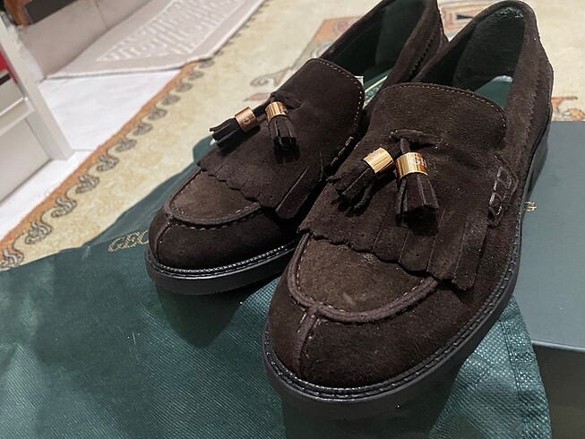 37 Beden çeşitli Renk George Hogg Loafer Acı kahve 37