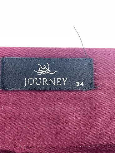 38 Beden bordo Renk Journey Midi Etek %70 İndirimli.