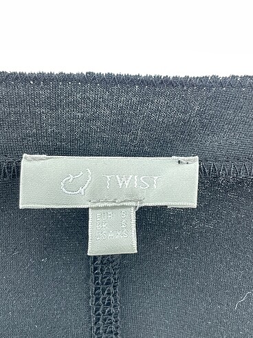 s Beden siyah Renk Twist Bluz %70 İndirimli.