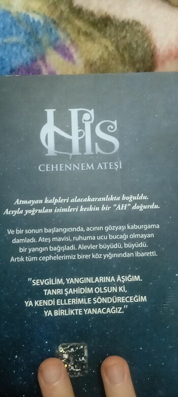  Beden Yazar Durumavii his cehennem ateşi kitap 3