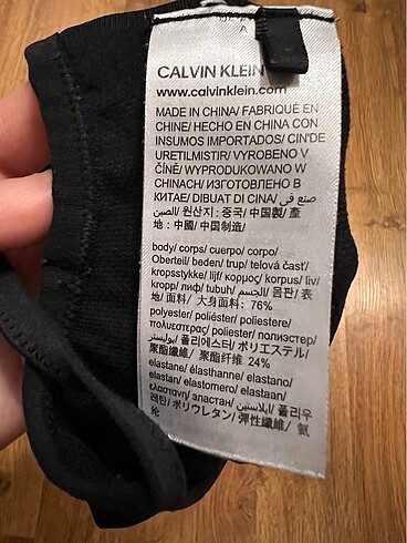 s Beden Calvin Klein Spor Bralet