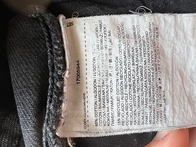 32 Beden siyah Renk Mango kot pantolon