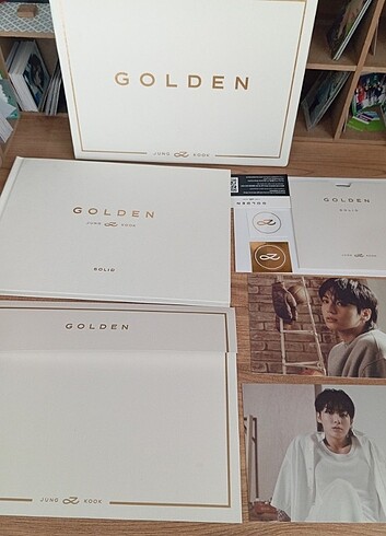 BTS JUNGKOOK GOLDEN ALBÜM