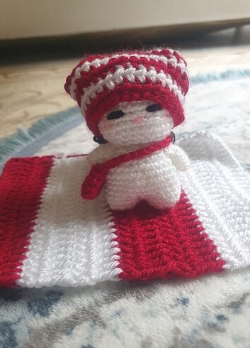 diğer Beden Minnoş örgü kedi