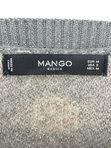 m Beden gri Renk Mango Kazak / Triko %70 İndirimli.