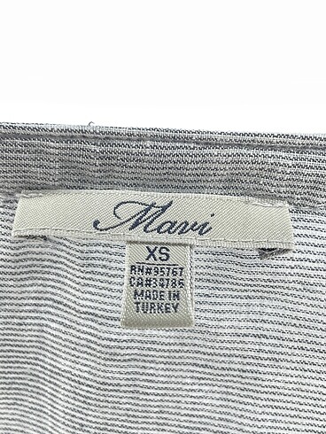 xs Beden gri Renk Mavi Jeans Bluz %70 İndirimli.