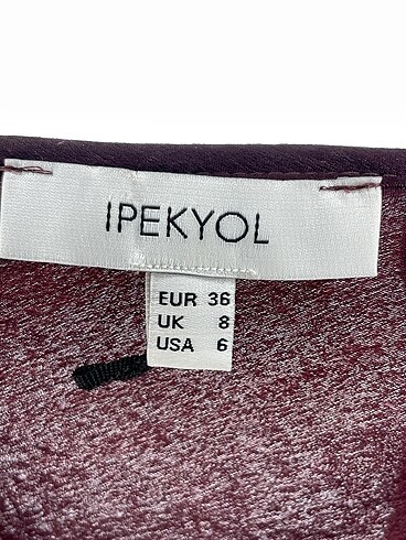 36 Beden bordo Renk ipekyol Bluz %70 İndirimli.