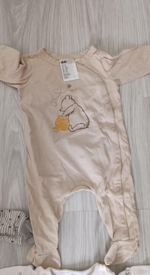 Pamuklu Bebek Tulumları - 3 Adet 3 aylık giyilmemes - Görsel 2