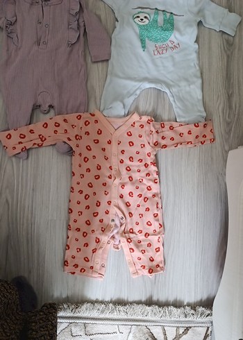 Kız Bebek Uzun Kollu Triko Tulumlar - Görsel 2