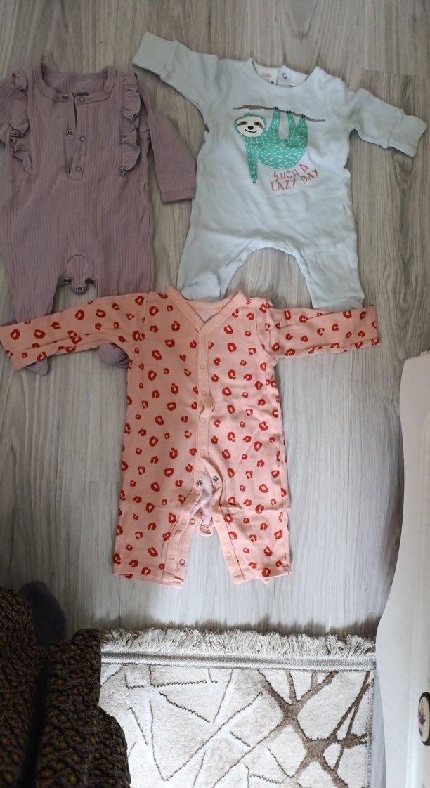 Kız Bebek Uzun Kollu Triko Tulumlar - Görsel 2