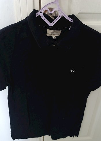 Erkek Siyah Kısa Kollu Polo Yaka Tişört - Görsel 3