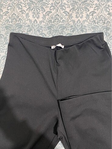s Beden İspanyol paça kumaş pantolon