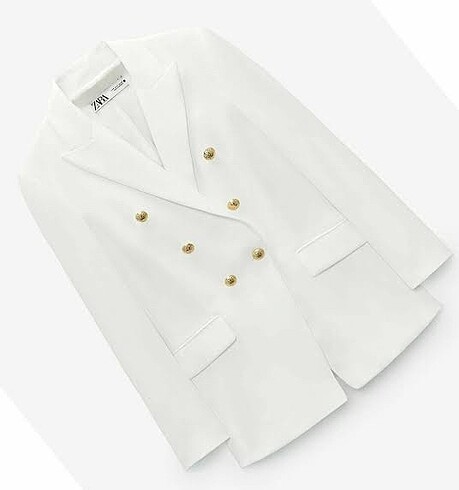 Zara beyaz blazer