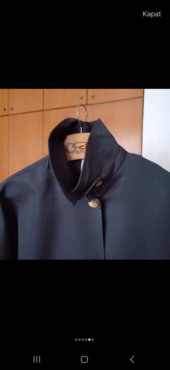 Kadın Oversize Trençkot - Görsel 5