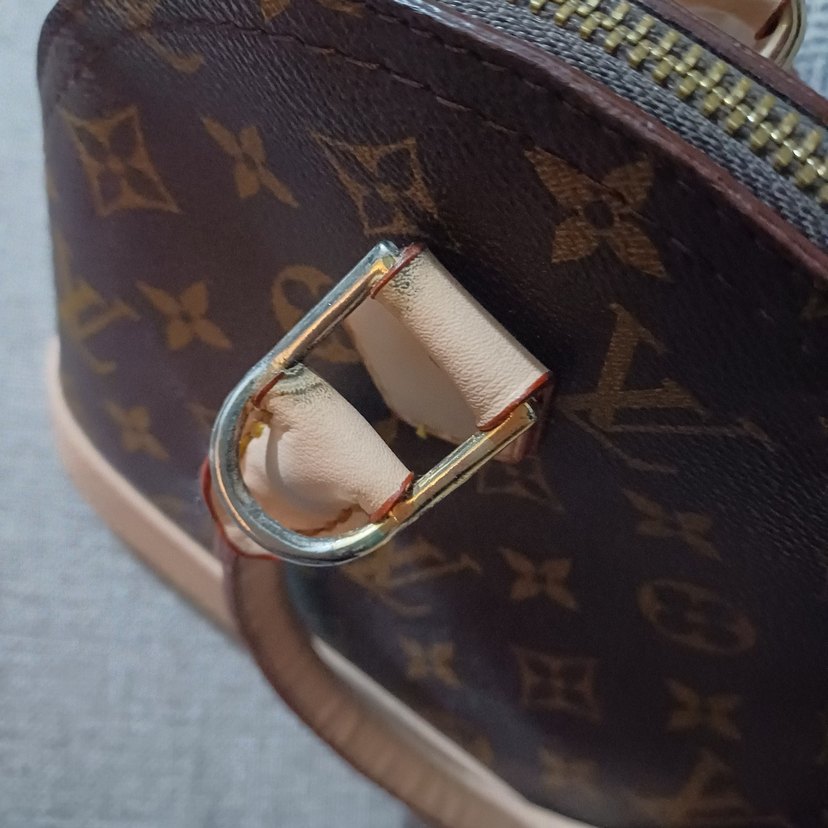 Klasik Elegan Kahverengi Deri Kadın Çanta - Görsel 3