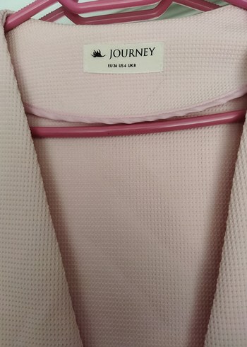 Pembe Midi kaban Kaban, Düğmeli, Uzun Kollu - Görsel 3