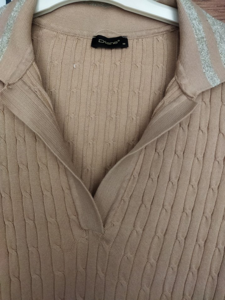 Kadın triko Kolsuz Üst - Görsel 3