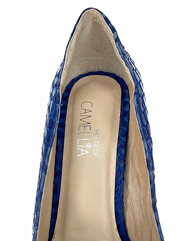 39 Beden mavi Renk Vintage Love Stiletto %70 İndirimli.