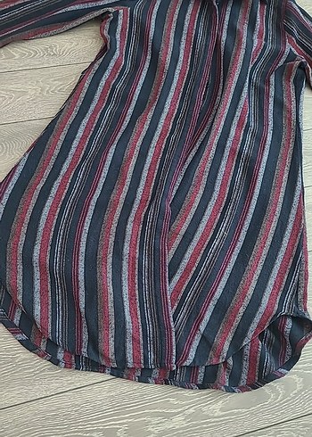 LC Waikiki Çok Renkli Uzun Kollu Salaş Tunik