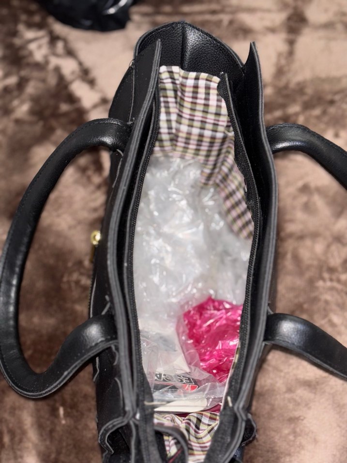 Celine Siyah Deri Kadın Çanta - Görsel 4