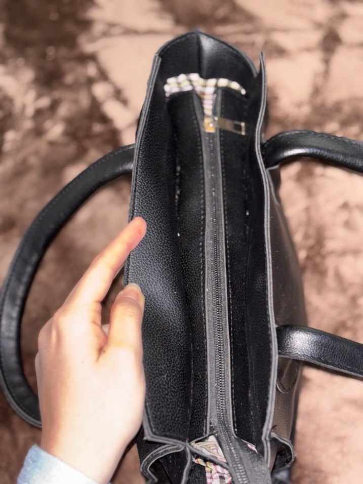 Celine Siyah Deri Kadın Çanta - Görsel 3