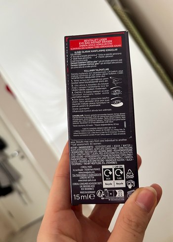 L'Oréal Paris Revitalift Laser Gözaltı Torbası Silici - Görsel 4