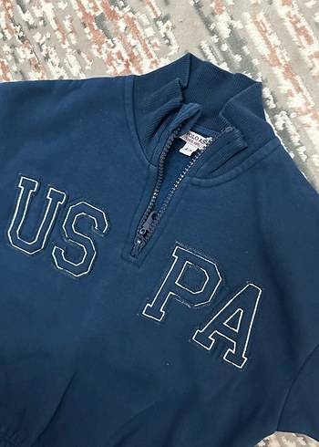 U.S Polo Assn. Lacivert Nakışlı kız Çocuk Eşofman Takımı