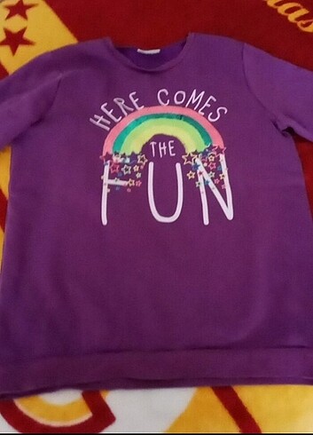 Kız çocuk sweatshirt 