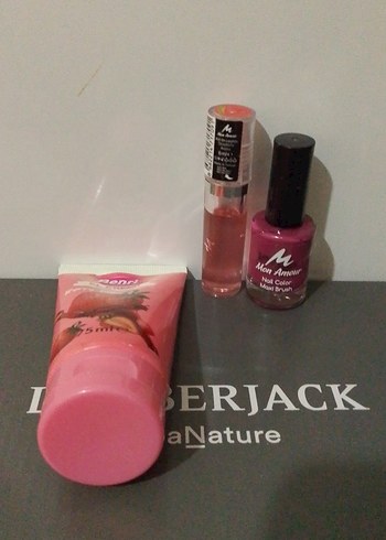 benri el kremi mon amour oje ve lipgloss - Görsel 2