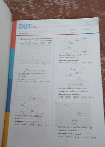 TYT-AYT Geometri Ders Uygulama Testleri