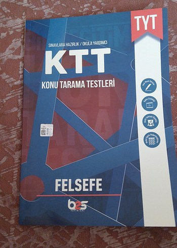 TYT Felsefe KTT Konu Tarama Testleri Kitabı