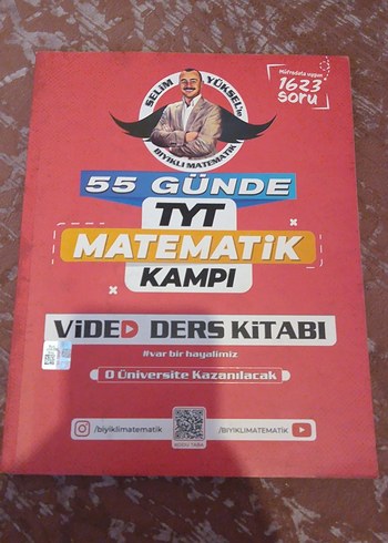 55 Günde TYT Matematik Kampı Video Ders Kitabı