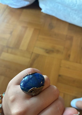 lapis gümüş Bohem Kadın Yüzük