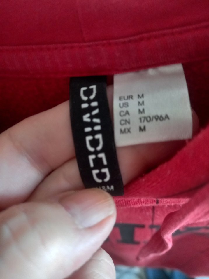 Kırmızı Kapüşonlu Baskılı Sweatshirt - Görsel 3