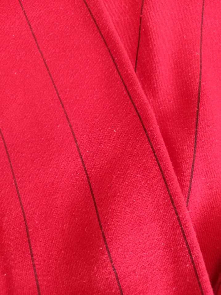 Kırmızı Kapüşonlu Baskılı Sweatshirt - Görsel 5