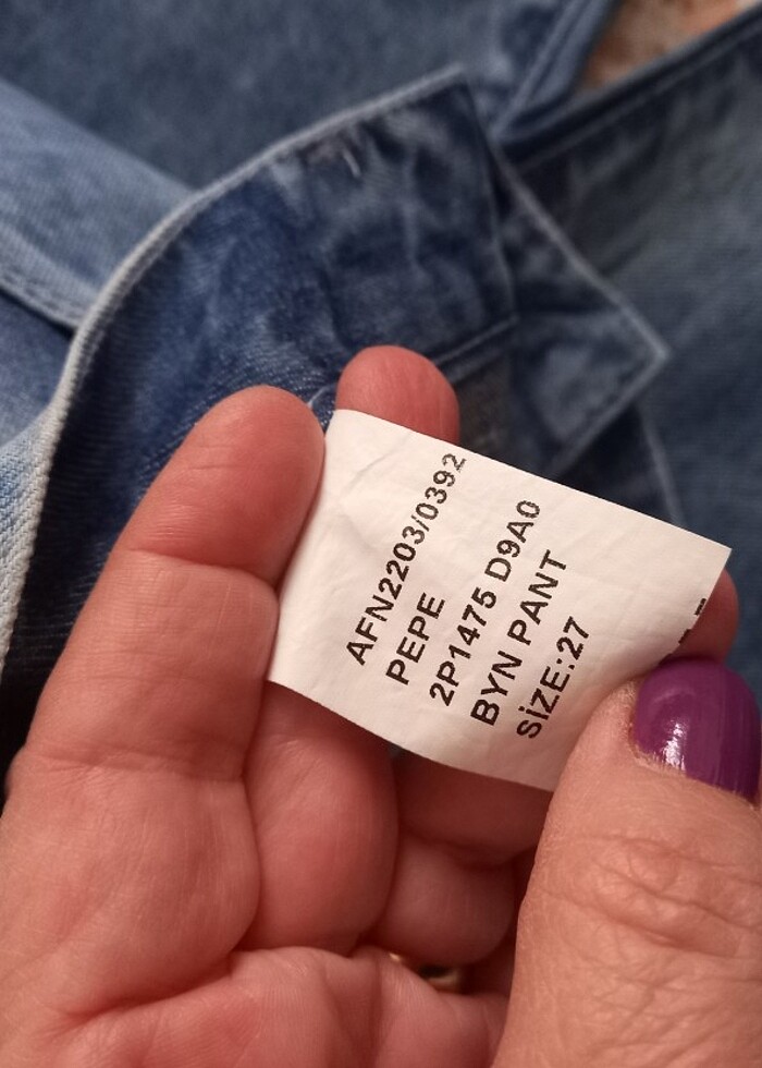 Pepe kadın Jean pantolon - Görsel 4