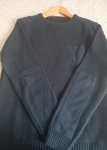 Koton erkek Triko Bisiklet Yaka Kazak - Görsel 4