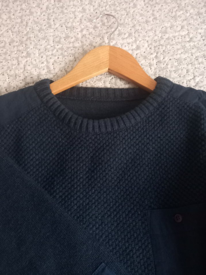 Koton erkek Triko Bisiklet Yaka Kazak - Görsel 5