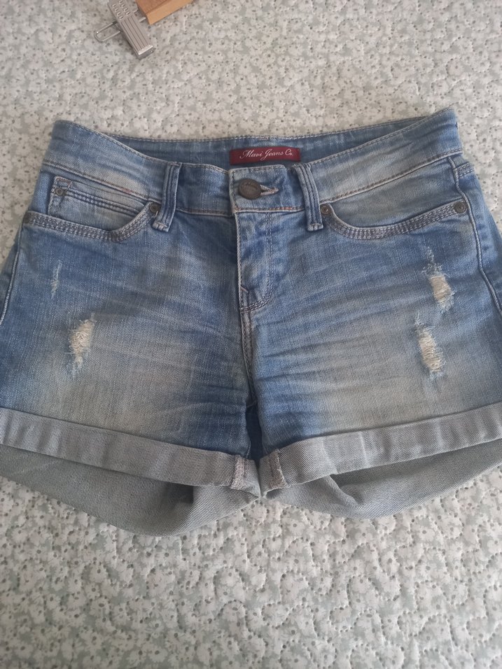 Mavi Jean denim mini şort - Görsel 5