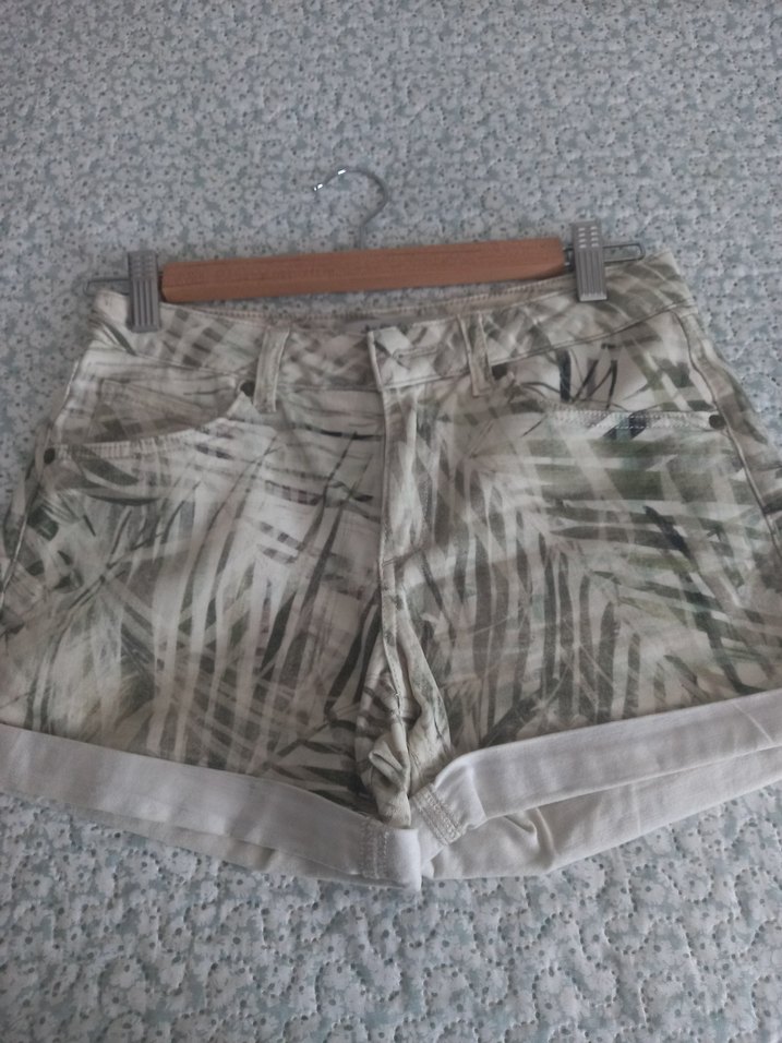 Colin's Bej Kadın Mini Şort - Görsel 4